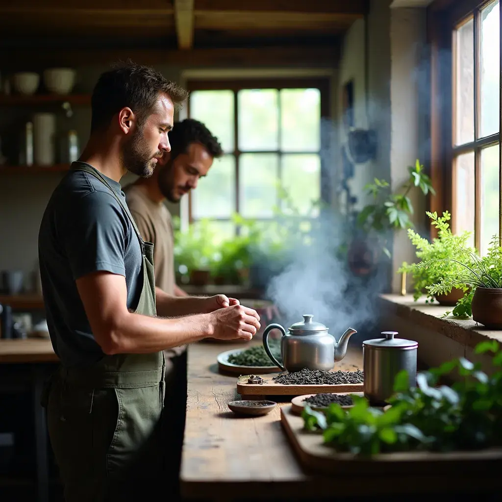 Modern office workspace